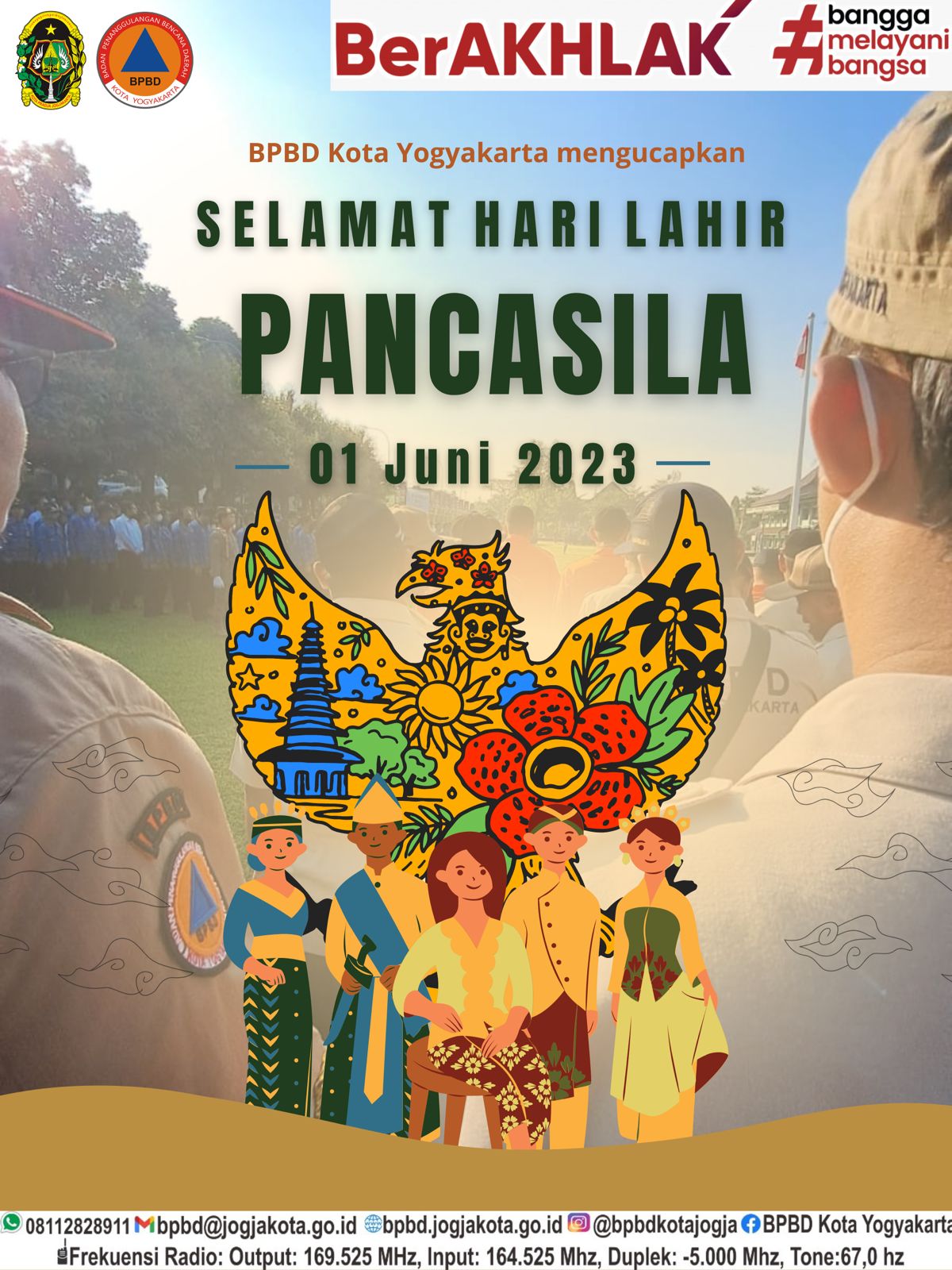 SELAMAT HARI LAHIR PANCASILA 01 JUNI 2023