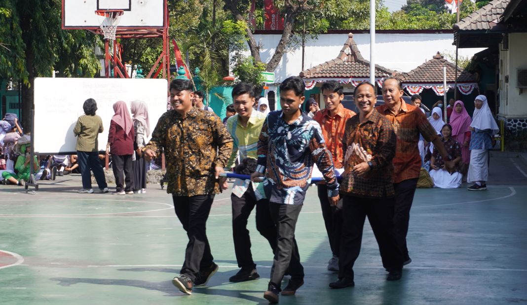 Simulasi Bencana Satuan Pendidikan Bencana (SPAB) SMP Negeri 5 Yogyakarta