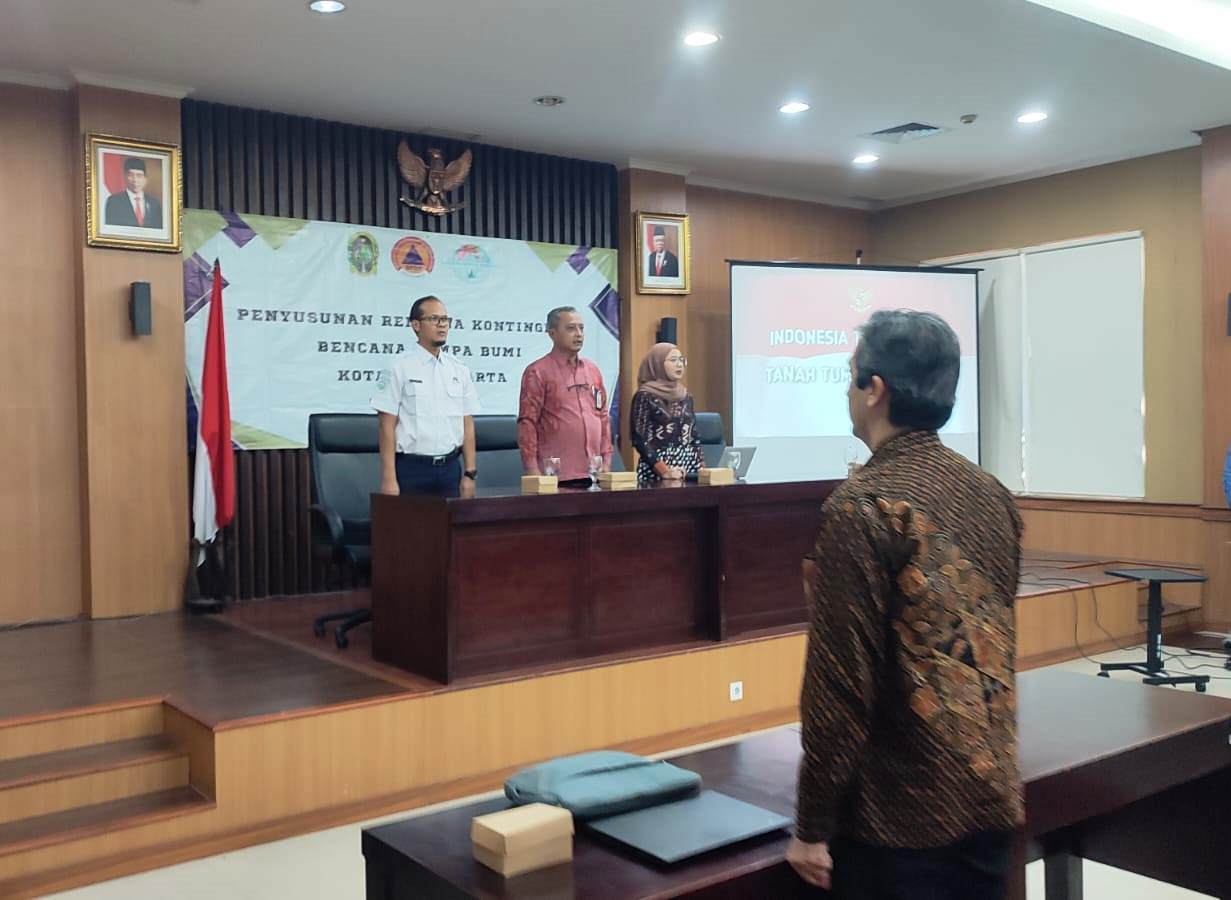 FGD 1 Penyusunan Dokumen Kontingensi Bencana Gempa Bumi Kota Yogyakarta