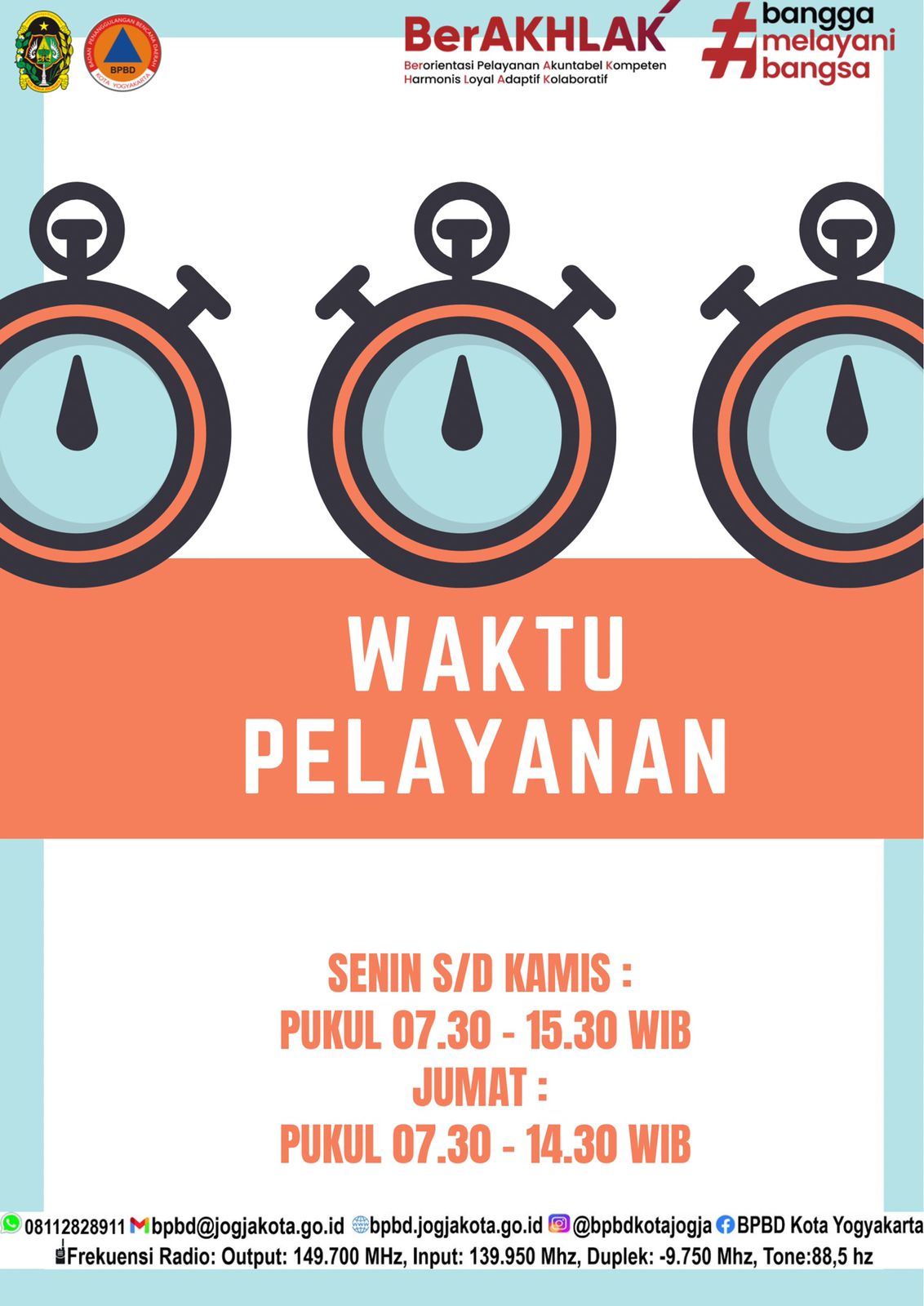 Waktu Pelayanan