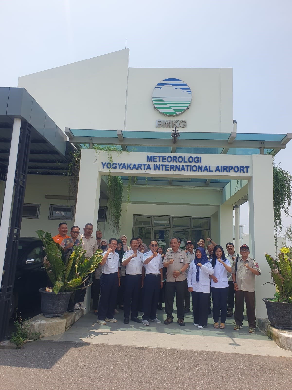 BPBD KOTA YOGYAKARTA MELAKSANAKAN KOORDINASI DI KANTOR BMKG YIA