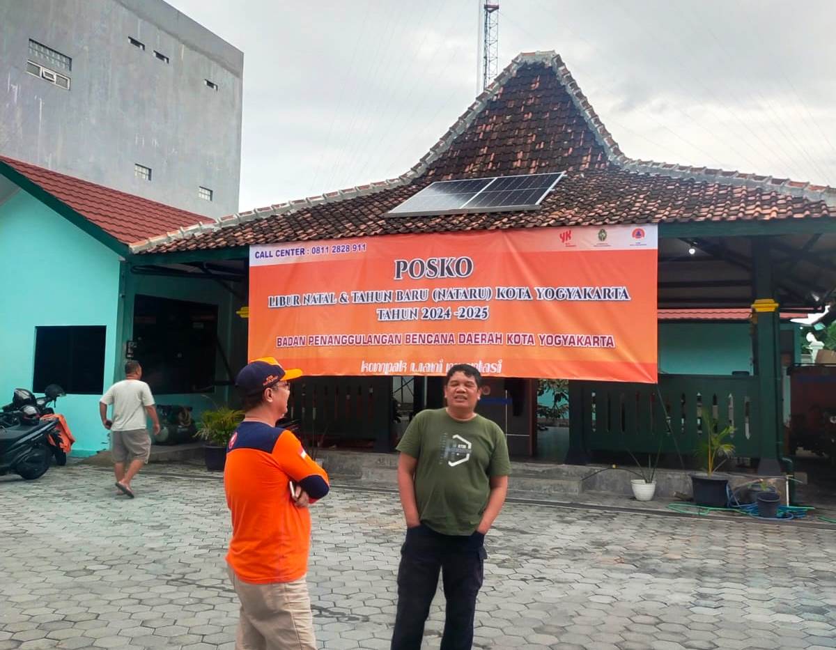 BPBD KOTA YOGYAKARTA DIRIKAN POSKO SIAGA DARURAT BENCANA HIDROMETEOROLOGI DAN NATARU